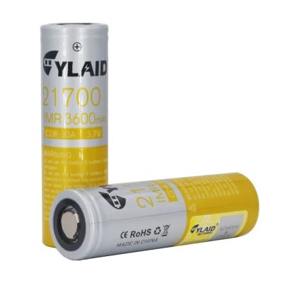 باتری سیلید 21700 ظرفیت 3600 آمپر 30 Cylaid 21700 IMR 3600 30A